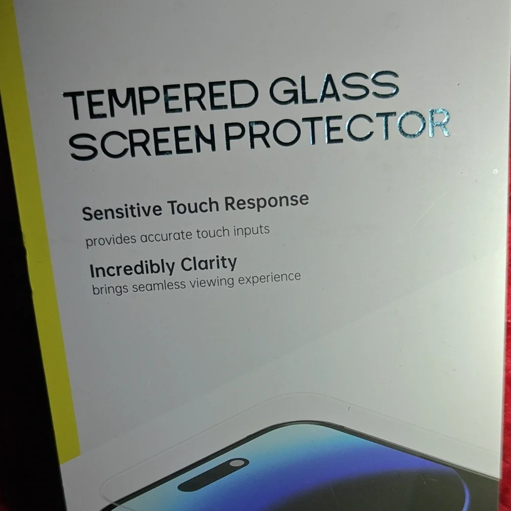 NWT Dumosong Tempered Glass screen protector - IPhone 14 Pro Max